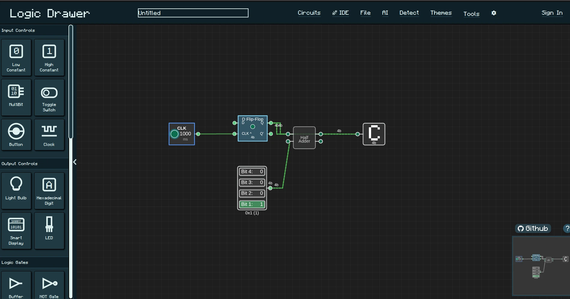 LogicDrawer - AI Powered Digital Logic Design Platform